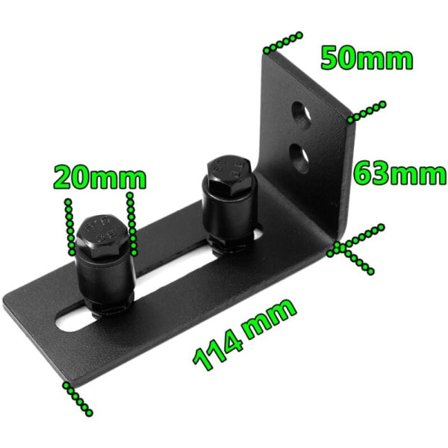 Kampanj Skjutdörr Golvstyrning, Dörr Golvstyrning, Stalldörr