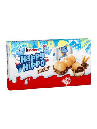 Kinder Happy Hippo crispy wafer with a milky and cocoa filling 103,5g 0.104kg