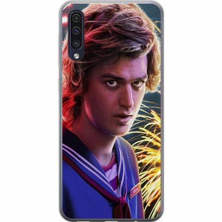 Samsung Galaxy A50 Genomskinligt Skal Stranger Things - Steve