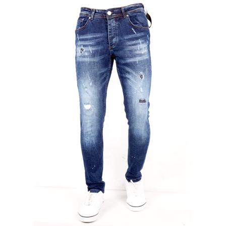 True Rise - Jeans - Blå - Herr - Storlek: W29, Herr, Storlek: W29