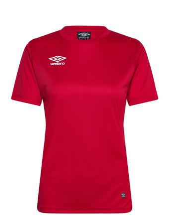 Umbro Liga Ss Jersey W Röd