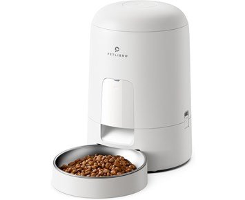 Petlibro Air Automatic Pet Feeder 2L - White - Automatisk och sladdlös foderautomat