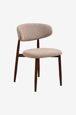 House Nordic - Spisebordsstol, Levanto - Sæt med 2 - Brun - Stole - Fra Homeroom