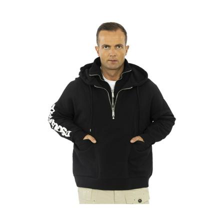 Dsquared2, Hoodies Czarny, Mężczyzna, Rozmiar: M