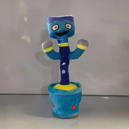 Dansande kaktus som upprepar vad du säger, sjungande kaktus inspelningsleksaker