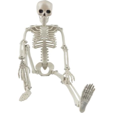 Halloween-skjeletter som kan beveges Halloween-hengende skjeletter Hele kroppen Stretchy Realistiske menneskelige plastbein med bevegelige ledd For 