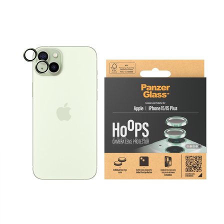 PanzerGlass Hoops Lens Protector iPhone 15/15 Plus
