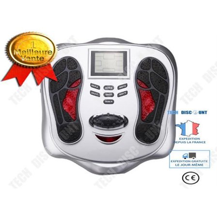 Massageapparat - TECH DISCOUNT - Fotmassageapparat - EU-kontakt - Fjärrkontroll - 5W