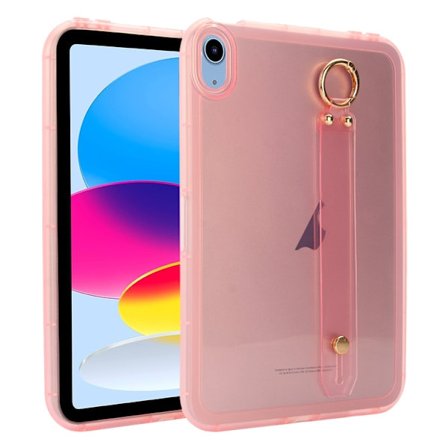 iPad 11 11th Gen / 10.9 10th Gen 2022/2025 Skal med Handledsrem - PC Hybrid TPU Mjuk Tablet Fodral