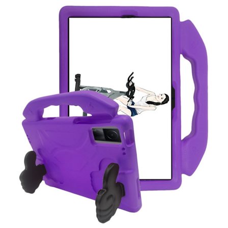 SKALO Samsung Tab A9+ Thumb Up Lasten Suojakotelo- Violetti