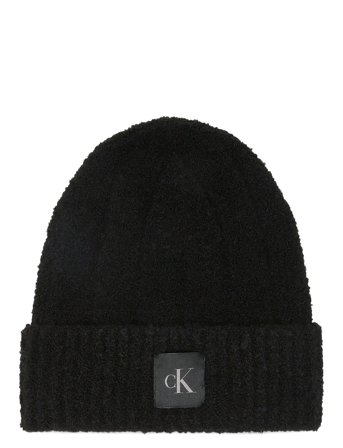 Calvin Klein | Ck Patch Boucle Beanie | ONE SIZE