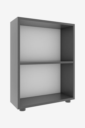 VCM - Vcm Hylla Bulas 2-Sammanbyggda Lägenheter - Grå - Hyllor - Från Homeroom