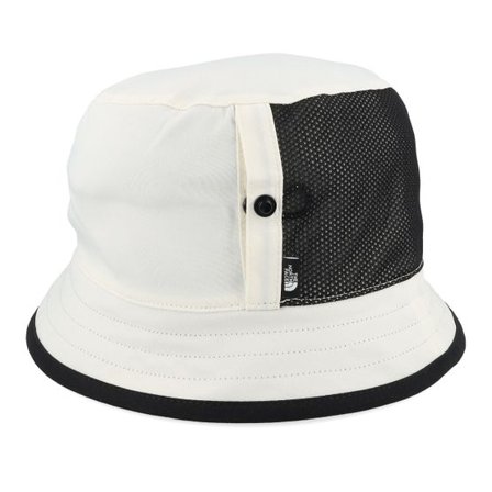 The North Face - Vit bucket Hatt - Class V Reversible White Dune/Black Bucket @ Hatstore