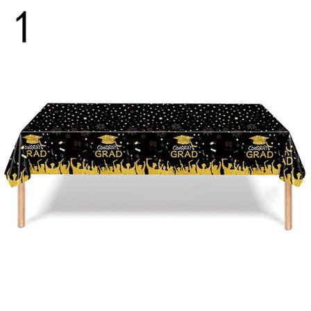 Mordely Bordsduk Dot Cover för födelsedagsfest examen