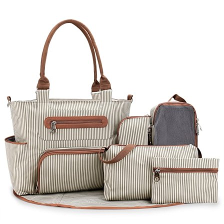 Khaki Mommy Bag håndveske