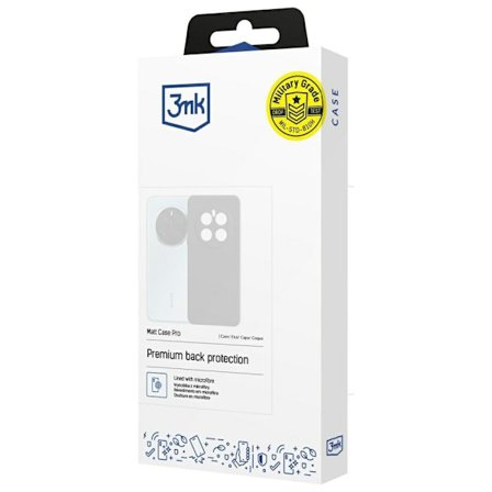 3MK Mobilskal till Galaxy S25 Edge Matt Pro - Svart