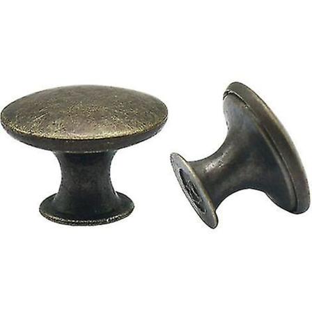 Ovikahvat, 10 kpl pakkaus, 30 mm Vintage-messinki Vetolaatikahvat Keittiön Kaappikahvat
