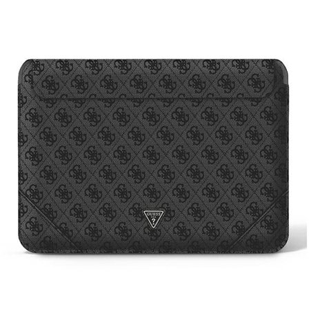 Guess 4G Uptown Triangle Logo-taske til 16" bærbar computer - sort
