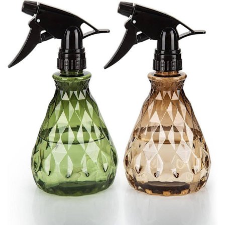 2 st sprayflaskor 500 ml sprayflaska med justerbart sprayhuvud vatten