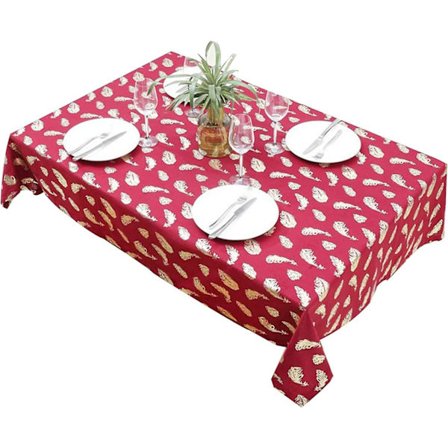 Polyester Rektangulær Juledug, Pletbestandig Rektangulær Dug