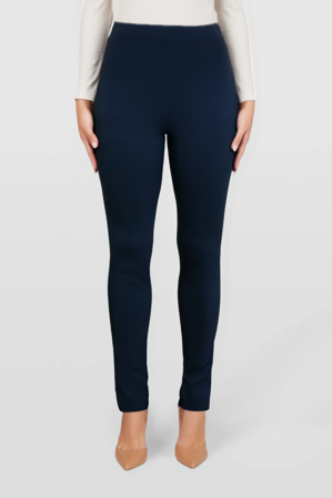 Ciso - Bengalin Bukser - Navy - Elastik i taljen