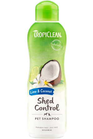 TropiClean - Lime & Coconut Shed Control Shampoo for kjæledyr 355 ml - Hund - Pelspleie Trim- og hundebad - Hundesjampo - ZOO.no