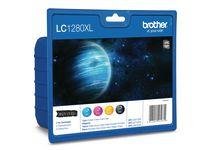 Brother LC-1280XL Value Pack - 4-pack - svart, gul, cyan, magenta - original - blekkpatron