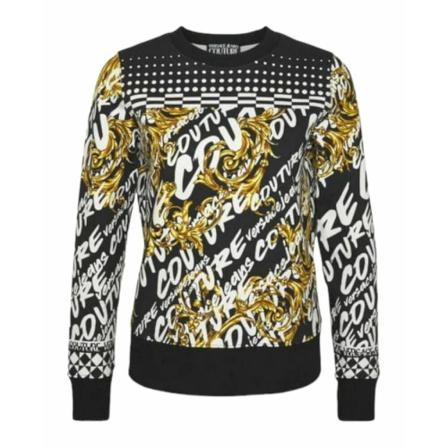 Versace Jeans Couture Sweatshirts Hoodies Sort, Herre