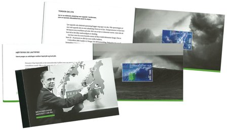 Norge - Meteorologisk Institut - Postfrisk prestigehæfte oplag kun 3000 stk.