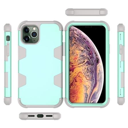 iPhone 11 Pro Max - Skal (LEMAN) Aquablå/Grå