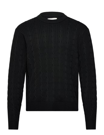 Abercrombie & Fitch Sep5 Versatile Stitchy Crew - Black - XL