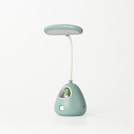 1 st Kreativ söt husdjur skrivbordslampa Mini USB laddning Dino