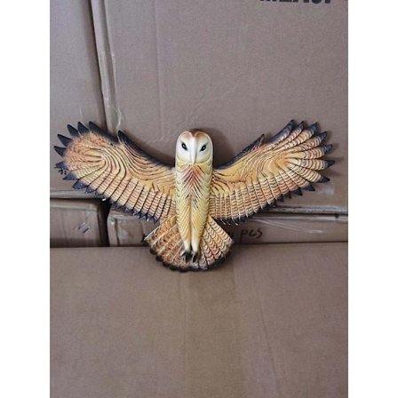 Ugle Skulptur Portal Kunst Resin Håndværk