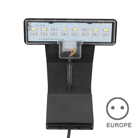 Tunna LED-akvarielampor Klippbara LED-växter växer ljus 8W sötvattenslampor Vattentät lampa för akvarier
