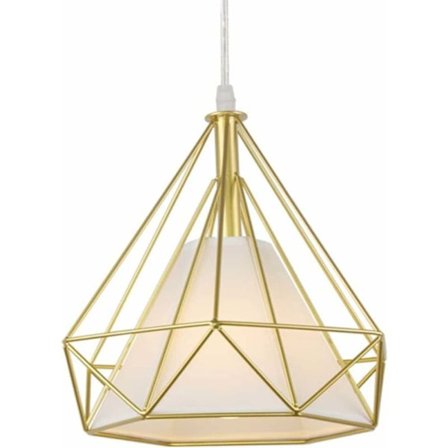 Modern Pendellampa i Samtida Stil med Geometrisk Skärm, Industriell Taklampa Perfekt För Köksö Eller Matsal