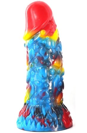 Dildo Toadyk Multicolour 22 cm - Woome.pl