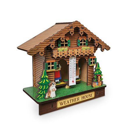 Værhus - Skog Værhus Med Mann Og Kvinne, Tysk B