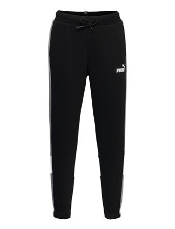 Ess+ Colorblock Pants Fl Cl B Black PUMA