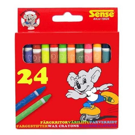 Sense Wax värikynät 24 kpl