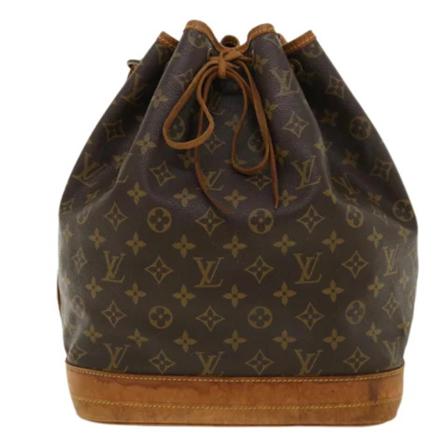 Louis Vuitton Vintage, Pre-owned Noe Monogram Bag Bruin, Dames, Maat:ONE Size,leather