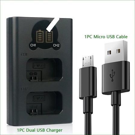 Batterioplader til Panasonic kamera DMW-BLG10 oplader, DMC-GF6 GX7 GX80