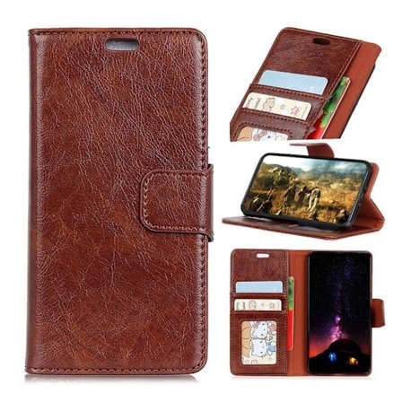 Samsung Xcover 4 laadukas nahkakotelo - Ruskea