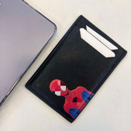 Kreativt Bat ID-kortholder Personlig PU-læderkortholder