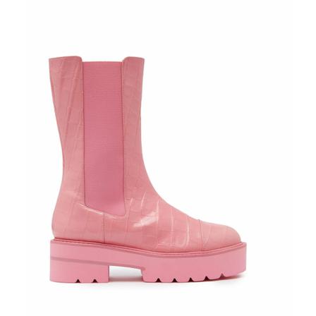 Stuart Weitzman, Boots Różowy, Kobieta, Rozmiar: 38 1/2 EU