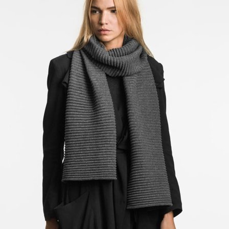 Design House Stockholm Halsduk Accessoarer Dam Grå ONESIZE