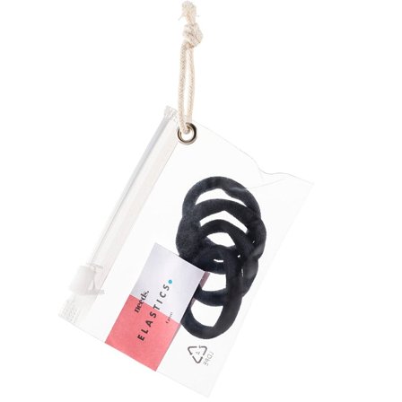 Needs Hair Terry Elastic 4 stk., Hår, Hårpynt, Hårelastikker