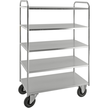 Hyllvagn 5 Plan Hög Helsvetsad