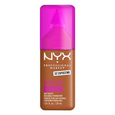 Nyx Professional MakeUp Make 'Em Wonder Foundation 32 Capuccino 30ml - Fondotinta liquido