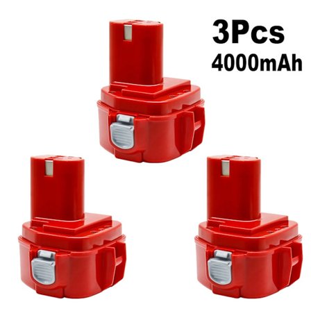 12V 4000mAh akku Makita PA12 Ni-Mh akku Makitalle 1200 1220 1201 1222 1233SA/B1235 192681-5 sähkötyökaluakut