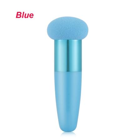 1 Pack Kvinnors Svamphuvud Powder Puff 1 blue
